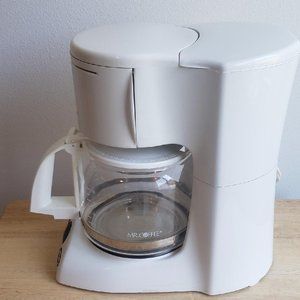 White Coffee Maker